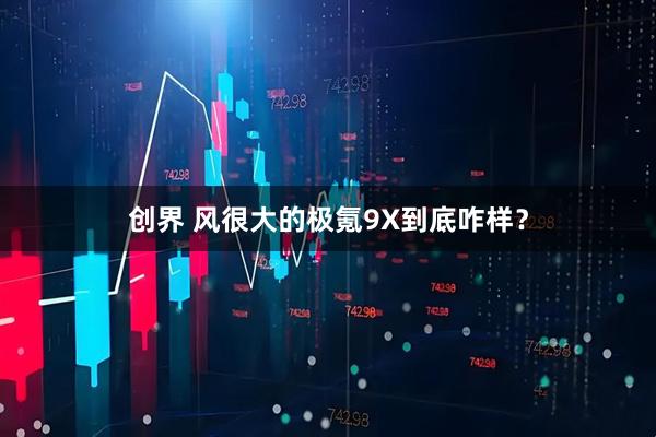 创界 风很大的极氪9X到底咋样？